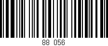 Código de barras (EAN, GTIN, SKU, ISBN): '88/056'