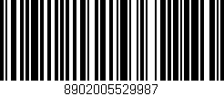 Código de barras (EAN, GTIN, SKU, ISBN): '8902005529987'