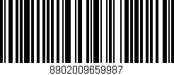 Código de barras (EAN, GTIN, SKU, ISBN): '8902009659987'
