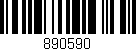Código de barras (EAN, GTIN, SKU, ISBN): '890590'