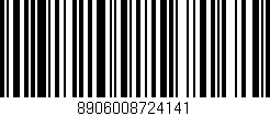 Código de barras (EAN, GTIN, SKU, ISBN): '8906008724141'