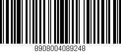 Código de barras (EAN, GTIN, SKU, ISBN): '8908004089248'