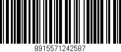 Código de barras (EAN, GTIN, SKU, ISBN): '8915571242587'