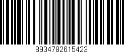 Código de barras (EAN, GTIN, SKU, ISBN): '8934782615423'