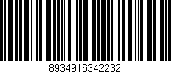 Código de barras (EAN, GTIN, SKU, ISBN): '8934916342232'