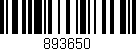 Código de barras (EAN, GTIN, SKU, ISBN): '893650'