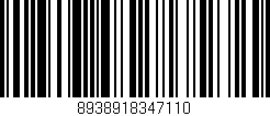 Código de barras (EAN, GTIN, SKU, ISBN): '8938918347110'