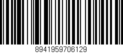 Código de barras (EAN, GTIN, SKU, ISBN): '8941959706129'