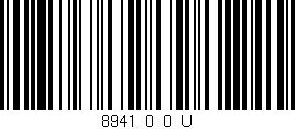 Código de barras (EAN, GTIN, SKU, ISBN): '8941_0_0_U'