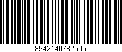 Código de barras (EAN, GTIN, SKU, ISBN): '8942140782595'