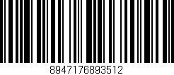 Código de barras (EAN, GTIN, SKU, ISBN): '8947176893512'