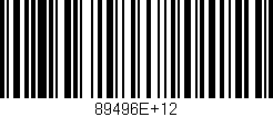 Código de barras (EAN, GTIN, SKU, ISBN): '89496E+12'