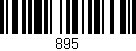Código de barras (EAN, GTIN, SKU, ISBN): '895'