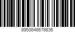 Código de barras (EAN, GTIN, SKU, ISBN): '8950848678836'