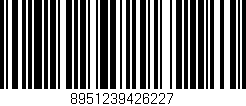 Código de barras (EAN, GTIN, SKU, ISBN): '8951239426227'