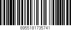 Código de barras (EAN, GTIN, SKU, ISBN): '8955181735741'