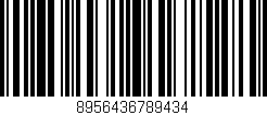 Código de barras (EAN, GTIN, SKU, ISBN): '8956436789434'