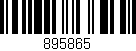 Código de barras (EAN, GTIN, SKU, ISBN): '895865'