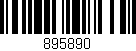 Código de barras (EAN, GTIN, SKU, ISBN): '895890'