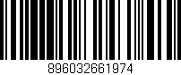 Código de barras (EAN, GTIN, SKU, ISBN): '896032661974'