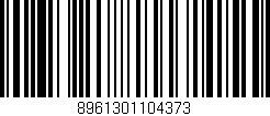 Código de barras (EAN, GTIN, SKU, ISBN): '8961301104373'