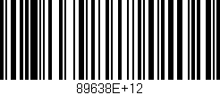 Código de barras (EAN, GTIN, SKU, ISBN): '89638E+12'