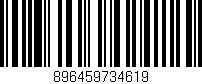 Código de barras (EAN, GTIN, SKU, ISBN): '896459734619'