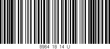 Código de barras (EAN, GTIN, SKU, ISBN): '8964_18_14_U'