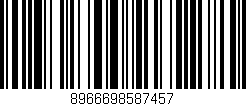 Código de barras (EAN, GTIN, SKU, ISBN): '8966698587457'
