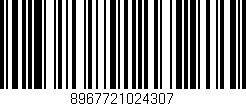 Código de barras (EAN, GTIN, SKU, ISBN): '8967721024307'