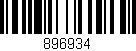 Código de barras (EAN, GTIN, SKU, ISBN): '896934'