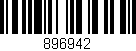 Código de barras (EAN, GTIN, SKU, ISBN): '896942'