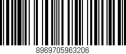 Código de barras (EAN, GTIN, SKU, ISBN): '8969705963206'