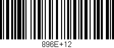 Código de barras (EAN, GTIN, SKU, ISBN): '896E+12'