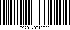 Código de barras (EAN, GTIN, SKU, ISBN): '8970143310729'