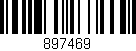 Código de barras (EAN, GTIN, SKU, ISBN): '897469'