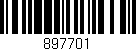 Código de barras (EAN, GTIN, SKU, ISBN): '897701'