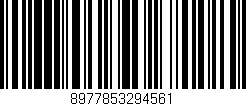 Código de barras (EAN, GTIN, SKU, ISBN): '8977853294561'