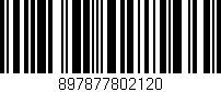 Código de barras (EAN, GTIN, SKU, ISBN): '897877802120'