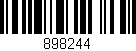 Código de barras (EAN, GTIN, SKU, ISBN): '898244'