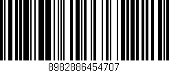 Código de barras (EAN, GTIN, SKU, ISBN): '8982886454707'