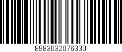 Código de barras (EAN, GTIN, SKU, ISBN): '8983032076330'
