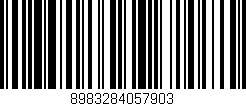 Código de barras (EAN, GTIN, SKU, ISBN): '8983284057903'