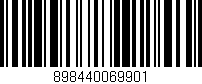 Código de barras (EAN, GTIN, SKU, ISBN): '898440069901'