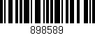 Código de barras (EAN, GTIN, SKU, ISBN): '898589'