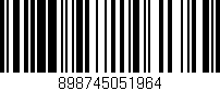 Código de barras (EAN, GTIN, SKU, ISBN): '898745051964'