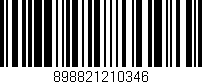 Código de barras (EAN, GTIN, SKU, ISBN): '898821210346'