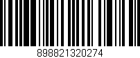 Código de barras (EAN, GTIN, SKU, ISBN): '898821320274'