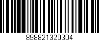 Código de barras (EAN, GTIN, SKU, ISBN): '898821320304'