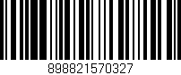 Código de barras (EAN, GTIN, SKU, ISBN): '898821570327'